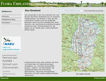 Tablet Screenshot of flora-emslandia.de