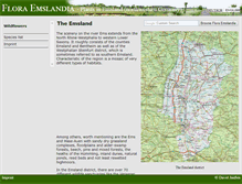 Tablet Screenshot of flora-emslandia.com
